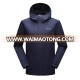 Custom Men Hooded Rain Coat Waterproof 10000mm Hard Shell Jacket